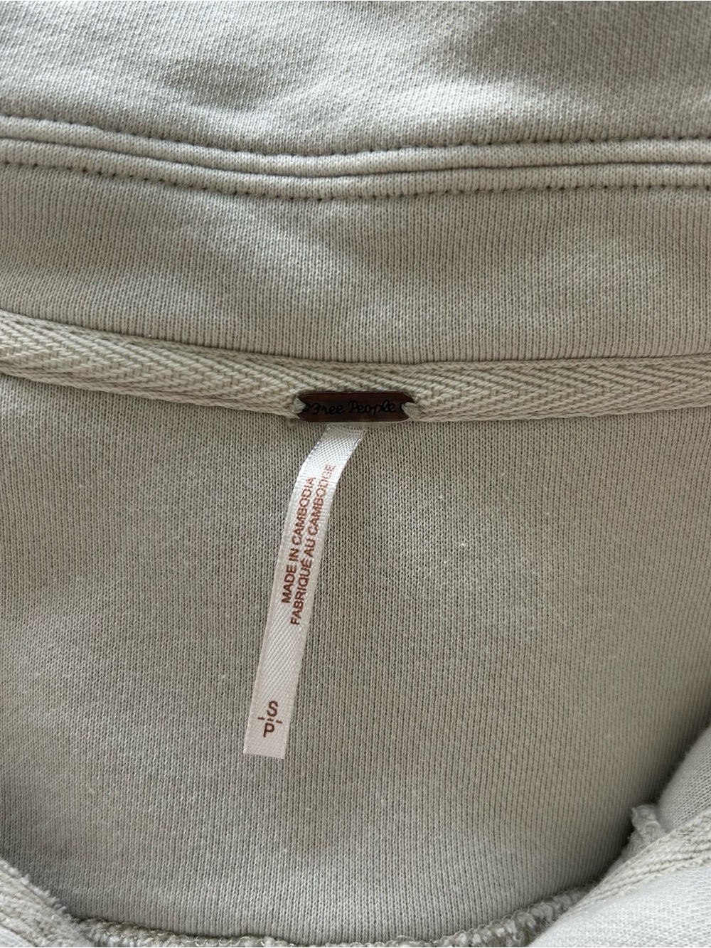 Free People Ruby Jacket/Shacket In Stone - S - Picture 8 of 9